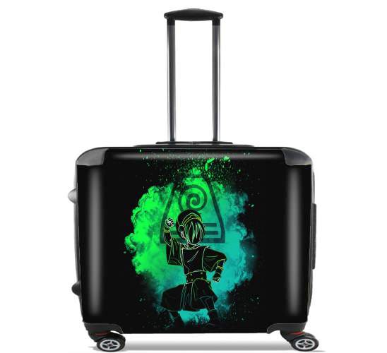  Soul of the Earthbender para Ruedas cabina bolsa de equipaje maleta trolley 17" laptop