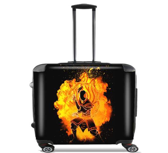  Soul of the Firebender para Ruedas cabina bolsa de equipaje maleta trolley 17" laptop