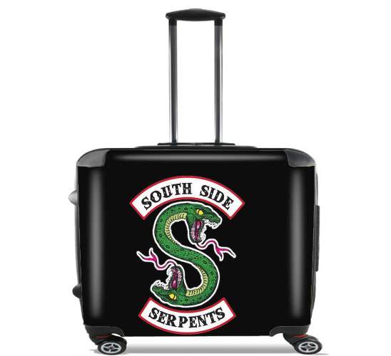  South Side Serpents para Ruedas cabina bolsa de equipaje maleta trolley 17" laptop