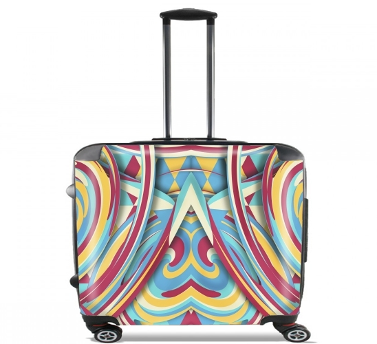  Spiral Color para Ruedas cabina bolsa de equipaje maleta trolley 17" laptop
