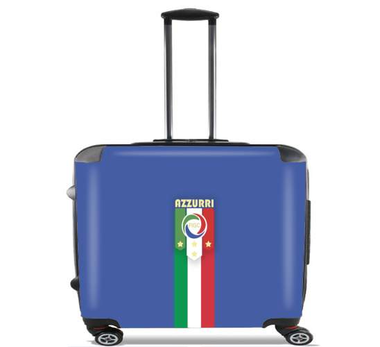  Squadra Azzura Italia para Ruedas cabina bolsa de equipaje maleta trolley 17" laptop