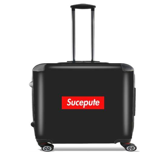  Sucepute para Ruedas cabina bolsa de equipaje maleta trolley 17" laptop