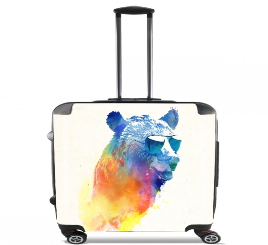  Sunny Bear para Ruedas cabina bolsa de equipaje maleta trolley 17" laptop
