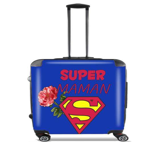  Super Maman para Ruedas cabina bolsa de equipaje maleta trolley 17" laptop