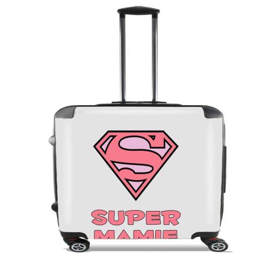  Super Mamie para Ruedas cabina bolsa de equipaje maleta trolley 17" laptop