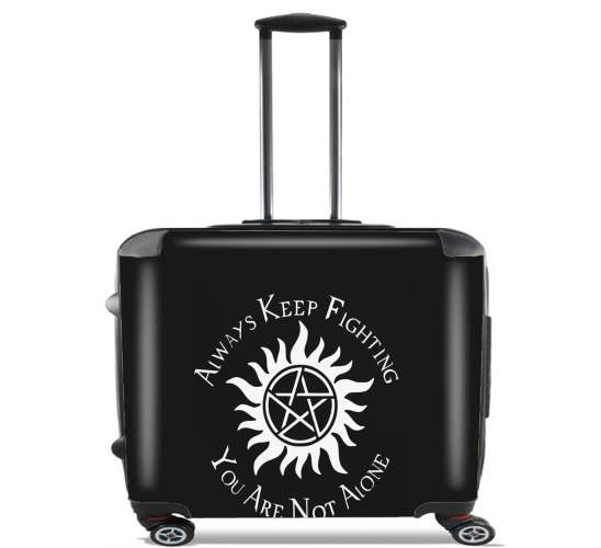  SuperNatural Never Alone para Ruedas cabina bolsa de equipaje maleta trolley 17" laptop