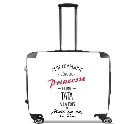  Tata et Princesse para Ruedas cabina bolsa de equipaje maleta trolley 17" laptop
