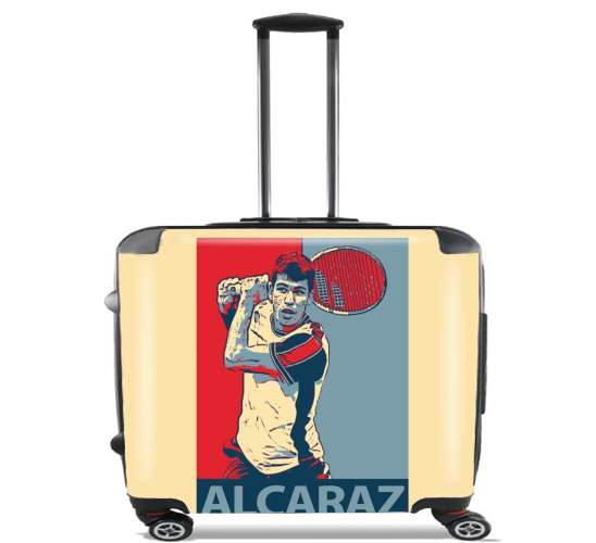  Team Alcaraz para Ruedas cabina bolsa de equipaje maleta trolley 17" laptop