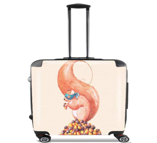  The Bandit Squirrel para Ruedas cabina bolsa de equipaje maleta trolley 17" laptop