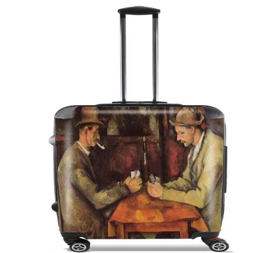  The Card Players para Ruedas cabina bolsa de equipaje maleta trolley 17" laptop
