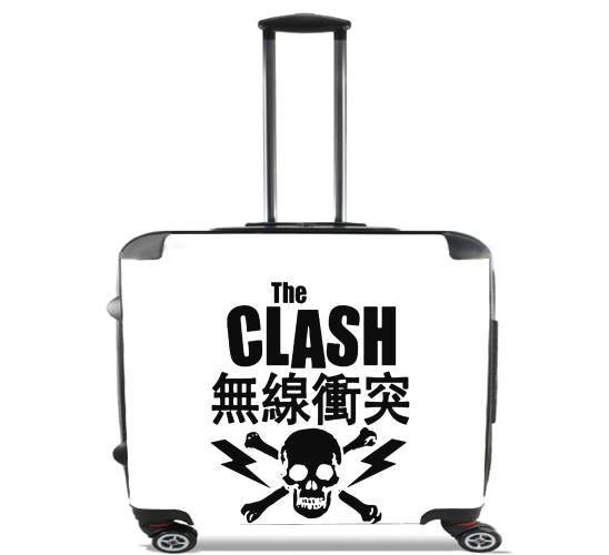  the clash punk asiatique para Ruedas cabina bolsa de equipaje maleta trolley 17" laptop