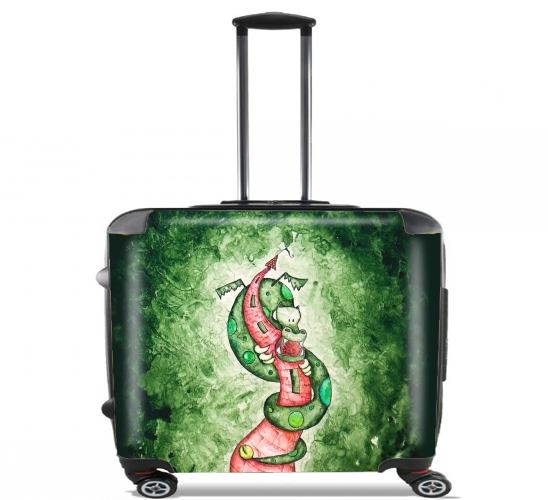  The Dragon and The Tower para Ruedas cabina bolsa de equipaje maleta trolley 17" laptop