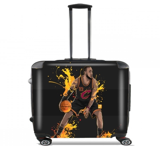  The King James para Ruedas cabina bolsa de equipaje maleta trolley 17" laptop