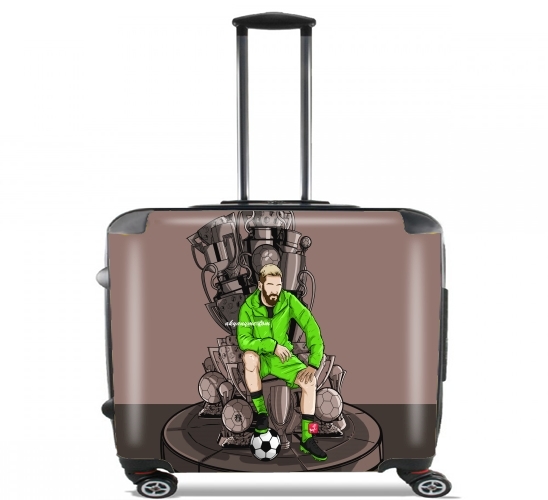  The King on the Throne of Trophies para Ruedas cabina bolsa de equipaje maleta trolley 17" laptop