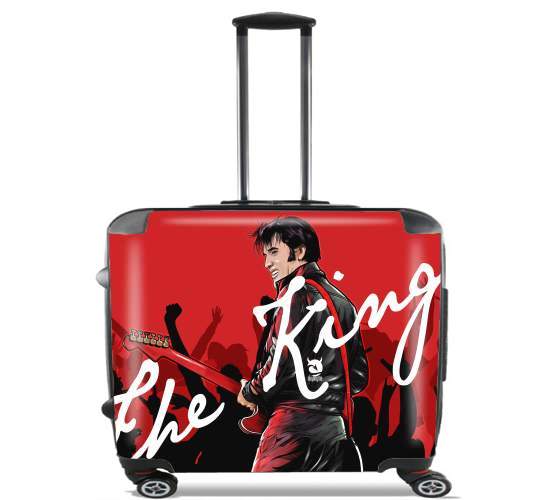  The King Presley para Ruedas cabina bolsa de equipaje maleta trolley 17" laptop