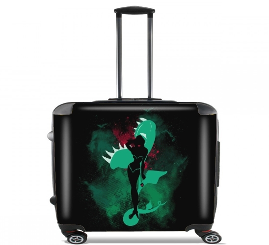  The poison para Ruedas cabina bolsa de equipaje maleta trolley 17" laptop