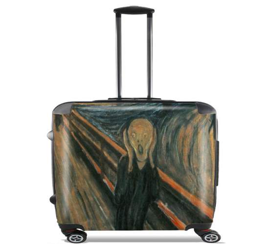  The Scream para Ruedas cabina bolsa de equipaje maleta trolley 17" laptop