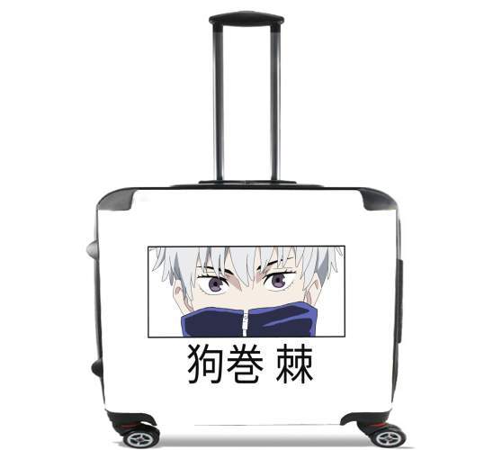  Toge Jujutsu Kaisen - Eyes Looking para Ruedas cabina bolsa de equipaje maleta trolley 17" laptop