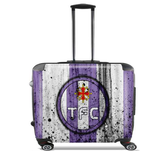  Toulouse Football Club Maillot para Ruedas cabina bolsa de equipaje maleta trolley 17" laptop