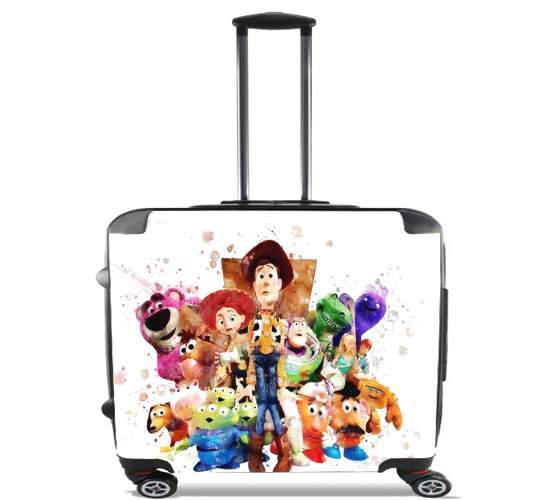  Toy Story Watercolor para Ruedas cabina bolsa de equipaje maleta trolley 17" laptop