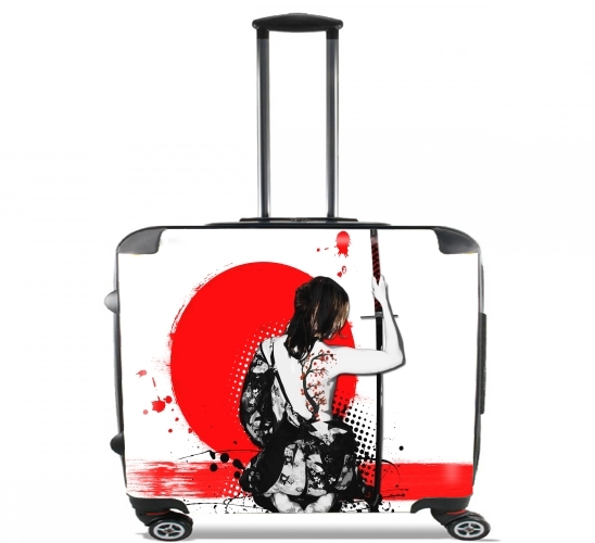  Trash Polka - Female Samurai para Ruedas cabina bolsa de equipaje maleta trolley 17" laptop
