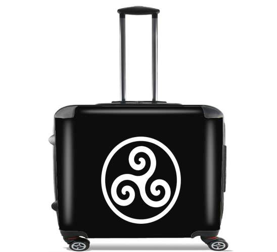  Triskel Symbole para Ruedas cabina bolsa de equipaje maleta trolley 17" laptop