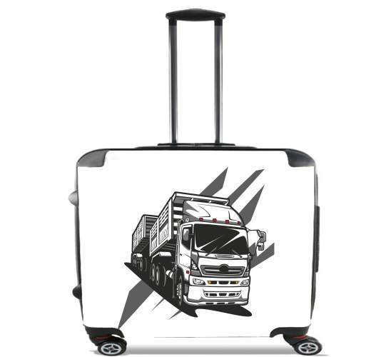  Truck Racing para Ruedas cabina bolsa de equipaje maleta trolley 17" laptop