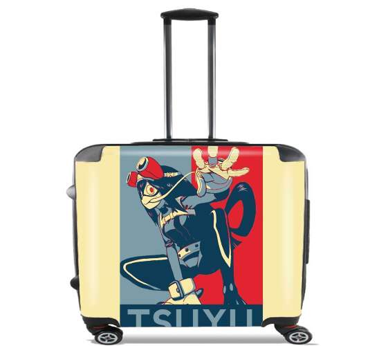  Tsuyu propaganda para Ruedas cabina bolsa de equipaje maleta trolley 17" laptop