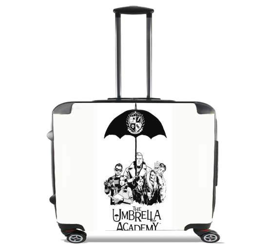  Umbrella Academy para Ruedas cabina bolsa de equipaje maleta trolley 17" laptop