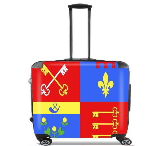 Vaucluse French Department para Ruedas cabina bolsa de equipaje maleta trolley 17" laptop