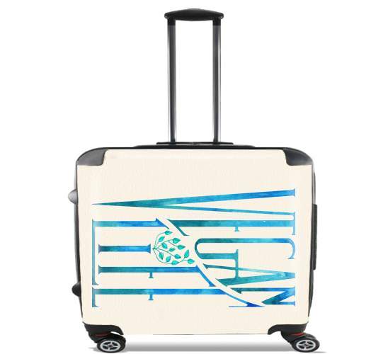  Vegan Life para Ruedas cabina bolsa de equipaje maleta trolley 17" laptop