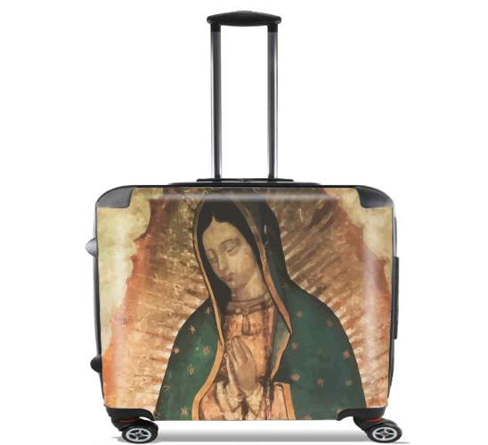  Virgen Guadalupe para Ruedas cabina bolsa de equipaje maleta trolley 17" laptop