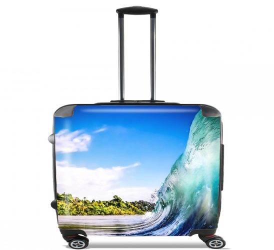  Wave Wall para Ruedas cabina bolsa de equipaje maleta trolley 17" laptop