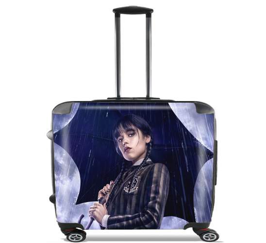  Wednesday Show para Ruedas cabina bolsa de equipaje maleta trolley 17" laptop