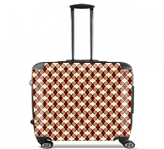  WHIRLY CURLS para Ruedas cabina bolsa de equipaje maleta trolley 17" laptop