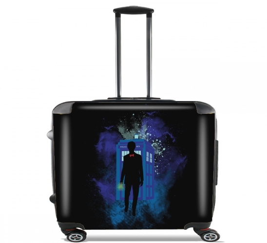  Who Space para Ruedas cabina bolsa de equipaje maleta trolley 17" laptop