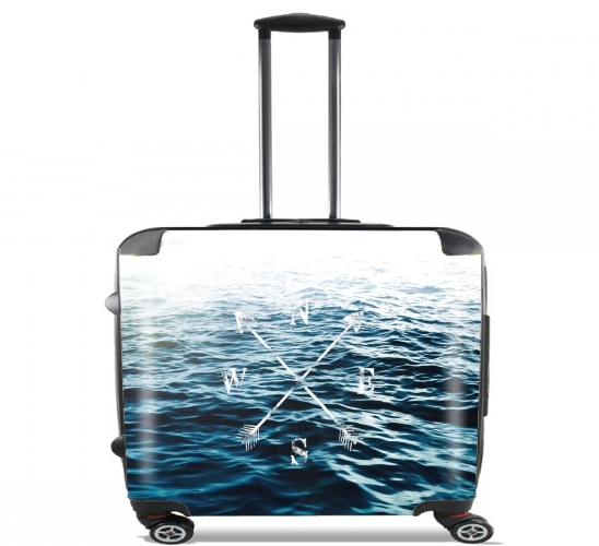  Winds of the Sea para Ruedas cabina bolsa de equipaje maleta trolley 17" laptop