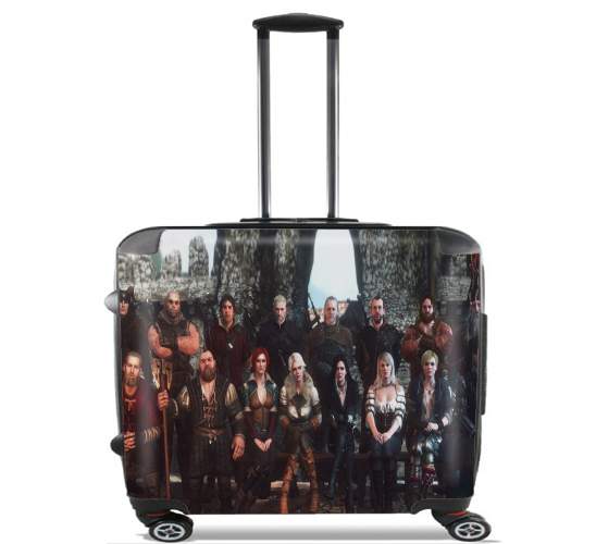  Witcher Crew para Ruedas cabina bolsa de equipaje maleta trolley 17" laptop