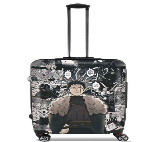  Xenon Black Clover ArtScan para Ruedas cabina bolsa de equipaje maleta trolley 17" laptop