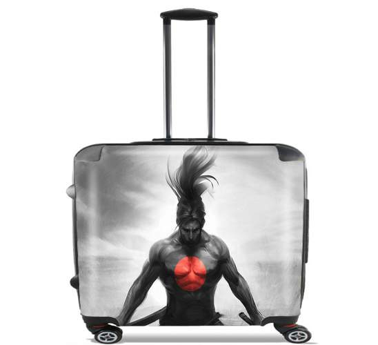  Yasuo Lol Character para Ruedas cabina bolsa de equipaje maleta trolley 17" laptop