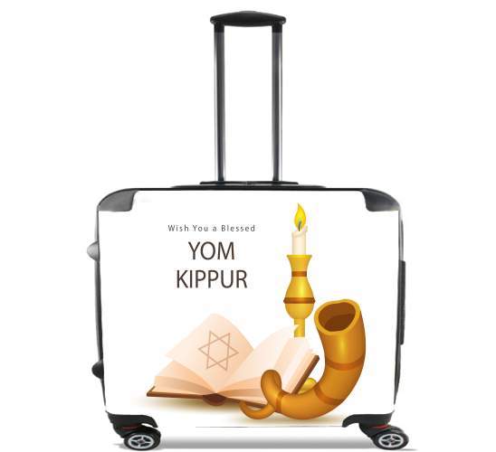  yom kippur Day Of Atonement para Ruedas cabina bolsa de equipaje maleta trolley 17" laptop