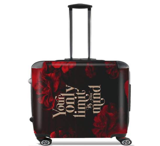  Your Limit (Red Version) para Ruedas cabina bolsa de equipaje maleta trolley 17" laptop