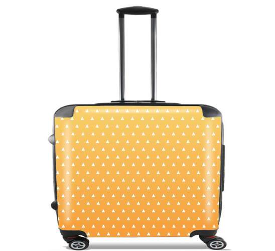  Zenitsu Pattern Triangle para Ruedas cabina bolsa de equipaje maleta trolley 17" laptop