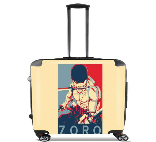  Zoro Propaganda para Ruedas cabina bolsa de equipaje maleta trolley 17" laptop