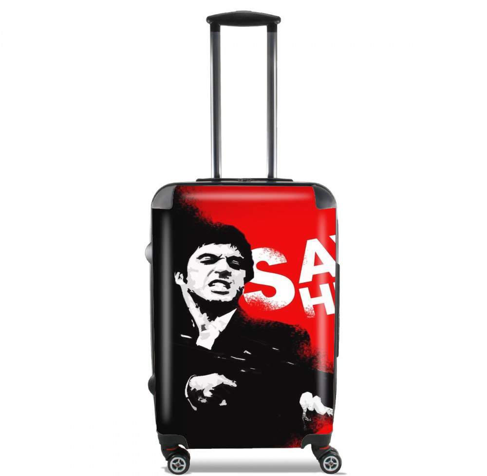  Al Pacino Say hello to my friend para Tamaño de cabina maleta
