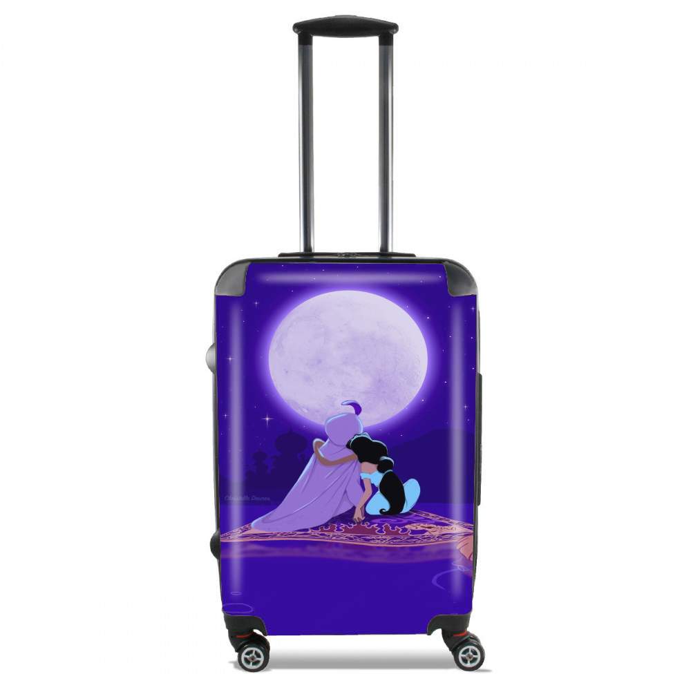  Aladdin x Jasmine Blue Dream One Love One Life para Tamaño de cabina maleta