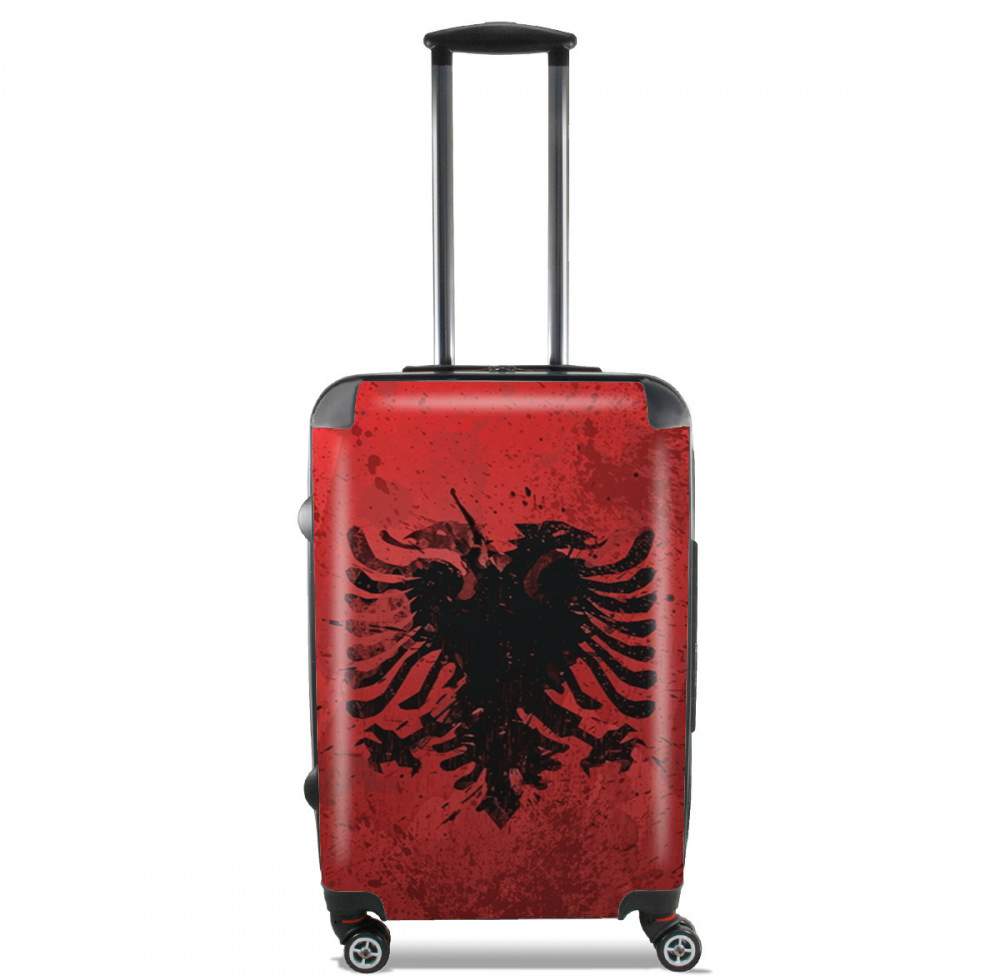  Albanie Painting Flag para Tamaño de cabina maleta