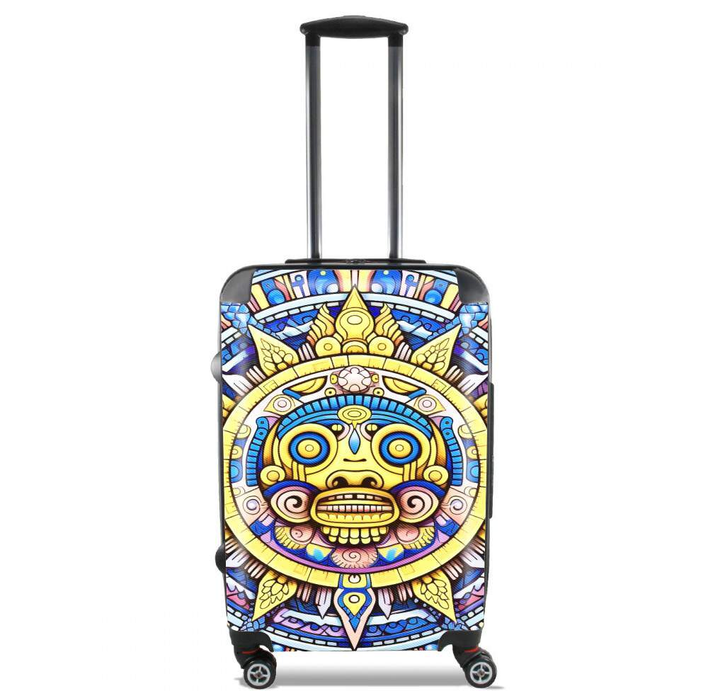  Aztec God Shield para Tamaño de cabina maleta