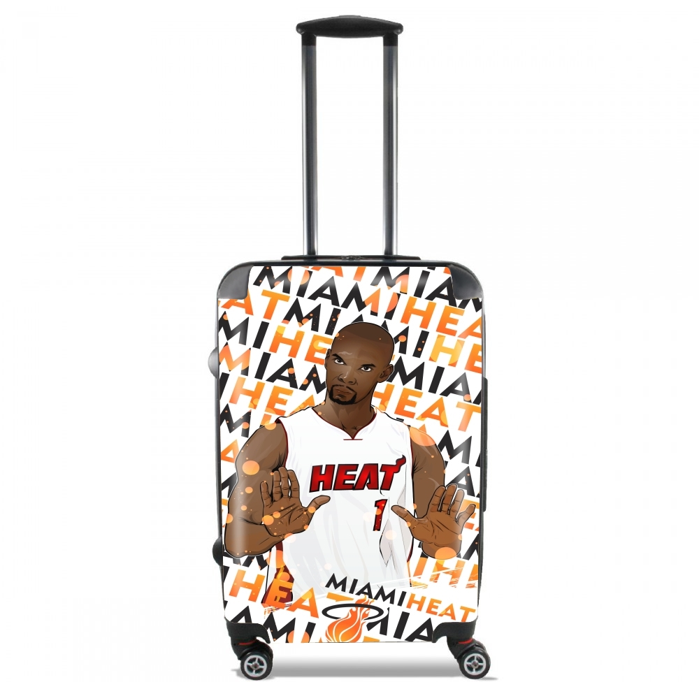  Basketball Stars: Chris Bosh - Miami Heat para Tamaño de cabina maleta