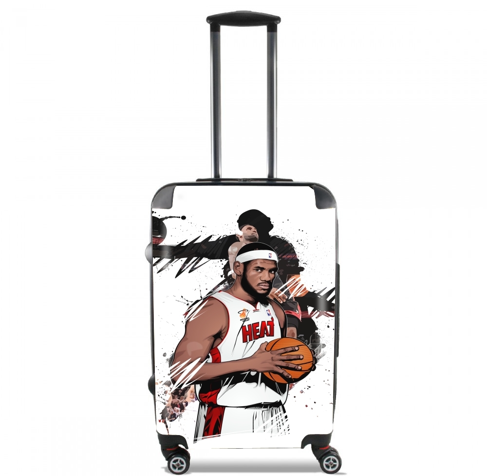  Basketball Stars: Lebron James para Tamaño de cabina maleta